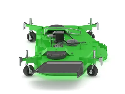 John Deere 60D High Capacity AutoConnect Mid-Mount Mower Deck 3D model