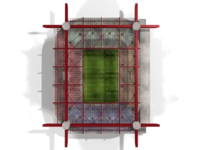 San Siro Stadium 3D model
