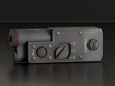 CQBL-1 Game-Ready PBR Low-Poly VR - AR - 3d model Low-poly 3D model