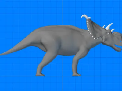 Pachyrhinosaurus Dinosaur 3D model