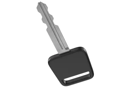 Car Key Low-poly 3D model
