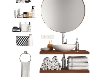 Bathroom Set 2 Part 1 3D model