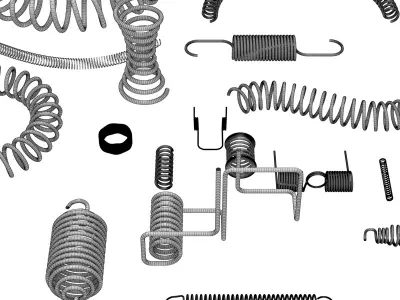 Spring vol 01 3D model