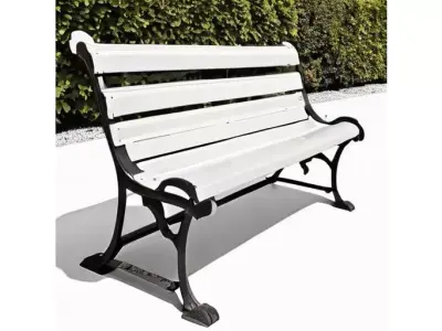 Vintage Park Bench for 3D print 3D model