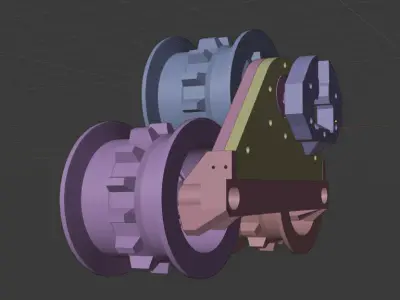 Monster Tank Track DIY Kit for RC Cars and Trucks 3D print model