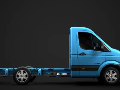 Hyundai H350 Chassis Single Cab SWB 2020 3D model