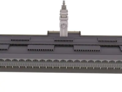 Ferry Building San Francisco 3D model