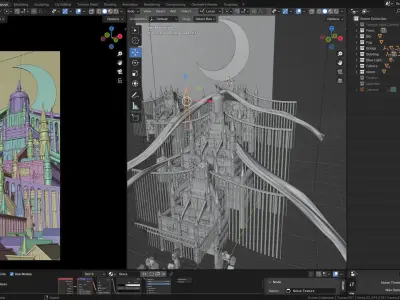 Castle Constructor Kit 3D model