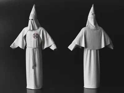 Ku Klux Klan Suit 3D model