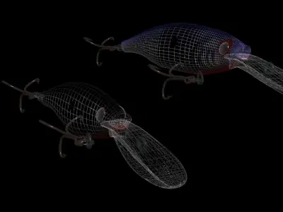 Crank Baits 3D model