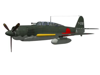 Kugisyo D4Y3 Suisei Type33 Judy 3D model