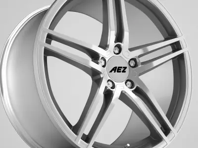 AEZ wheel rims 3D model