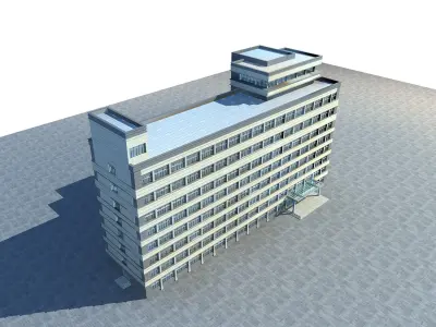 Office Building Collection 100 items Vol7 3D model