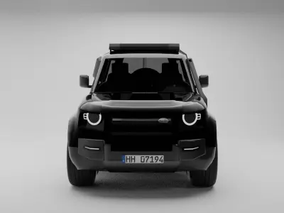 Land rover defender 3D model