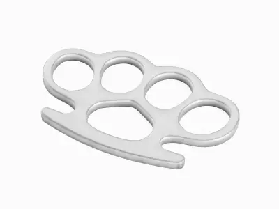 Knuckles 04 Low-poly 3D model