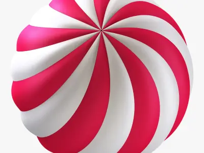 Hot Air Balloon v 3 3D model