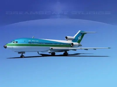 Boeing 727-100 Air Florida 3D model