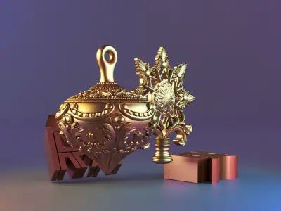 Christmas tree decoration Free 3D print model