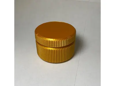 Basic Threaded Container 3D model