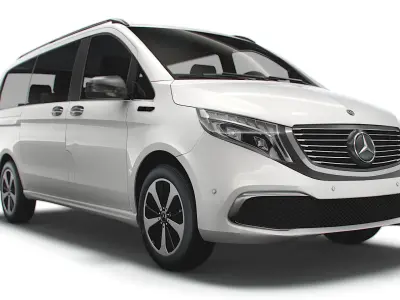 Mercedes Benz Tourer EQV 2021 3D model