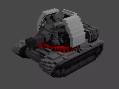 Mirage Tank 3D model