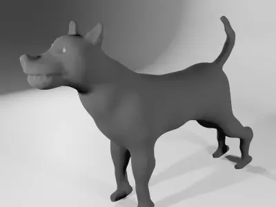 wolf object Free 3D model