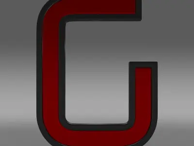 Italdesign Giugiaro logo 3D model