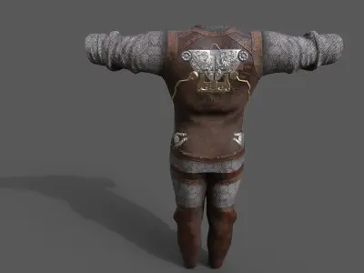  Steampunk skin 11 Low-poly 3D model