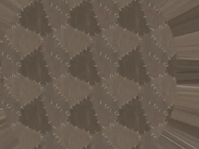 Emperors Asian Red Fin sailed Ship port 1 3D model