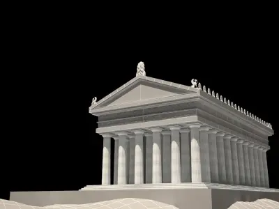 ATHENA TEMPLE 3D model