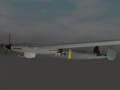 ME 1075 America Bomber 3D model