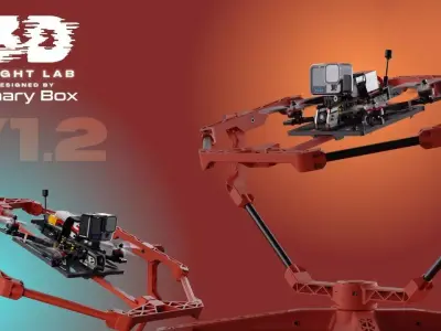 DIY Drone Gyro Kit for Hobbyists Schools and Engineers 3D print model