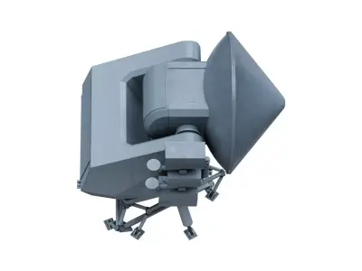 STIR 12 EO Mk2 radar 3D model