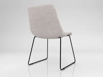 Boris chair Free 3D model