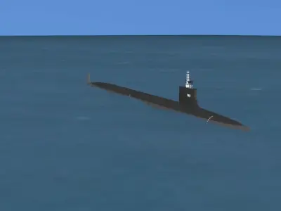 Virginia Class SSN 783 USS Minnesota 3D model