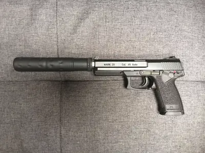 HK Mark 23 Low-poly 3D model