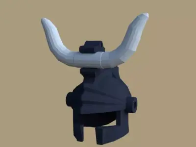 lego soldier helmet Free 3D model