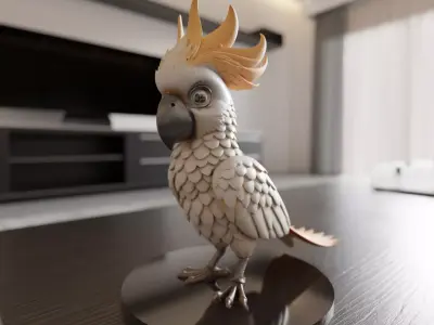 Cockatoo 3D print model