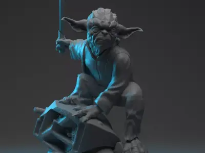 Darth Yoda 3D print model purchase