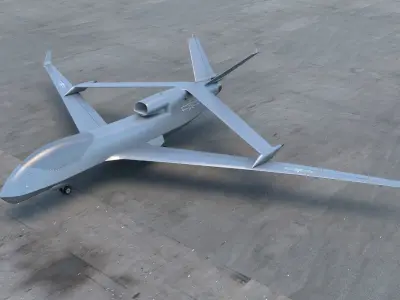 Chinese WZ-7 Drone 3D model