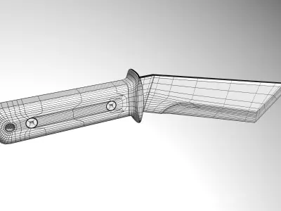 Knives pack Free low-poly 3D model