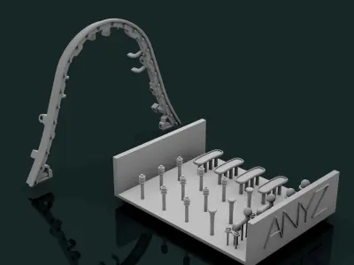  Canopy frame for TAMIYA F4U-1A and F4U-1D Corsair 3D print model