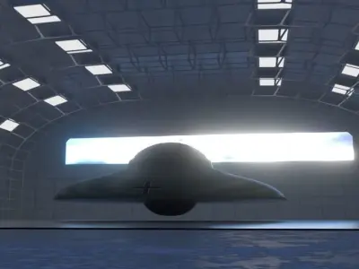 Haunebu 1 ufo 3D model