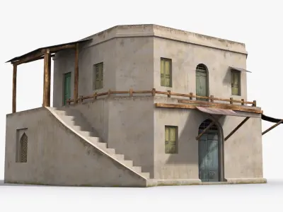 Arab xx28 Low-poly 3D model