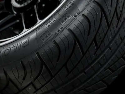 Michelin Pilot Sport GT P2L 30 65 18 3D model
