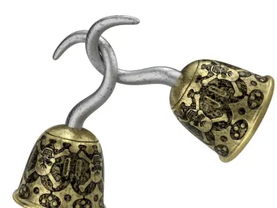 Pirate Hook 3D model