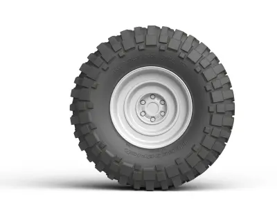BF Goodrich R17 BFG Krawler TA KX Tire 3D model