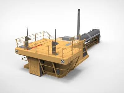 sci fi props 5 3D model