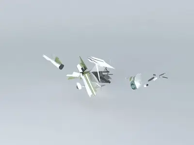 Icritzbit Lorgnaruit Flight 7201 Free 3D model