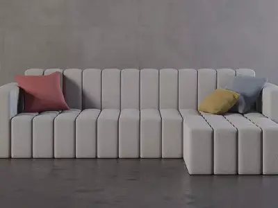 Array Sofa Free 3D model